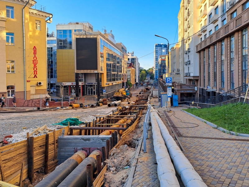 Строительство метро