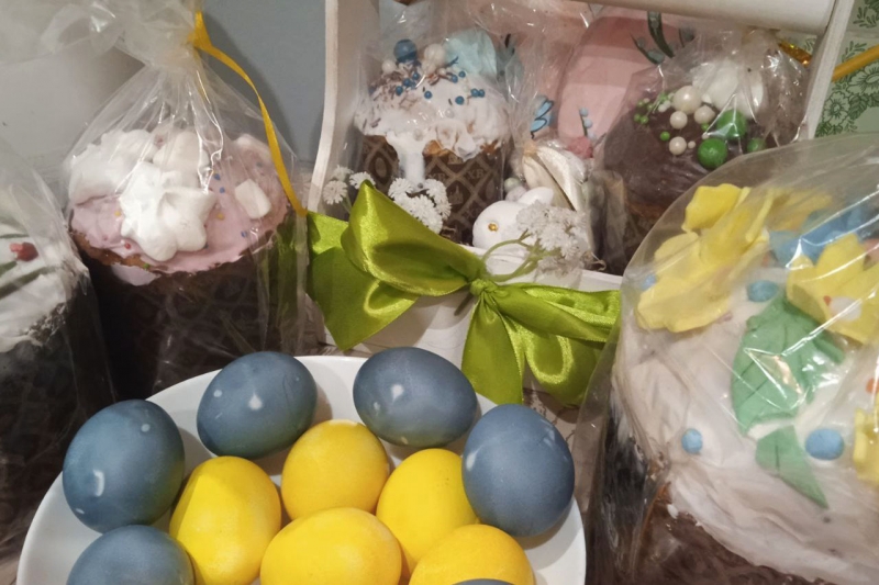 Яйца на Пасху