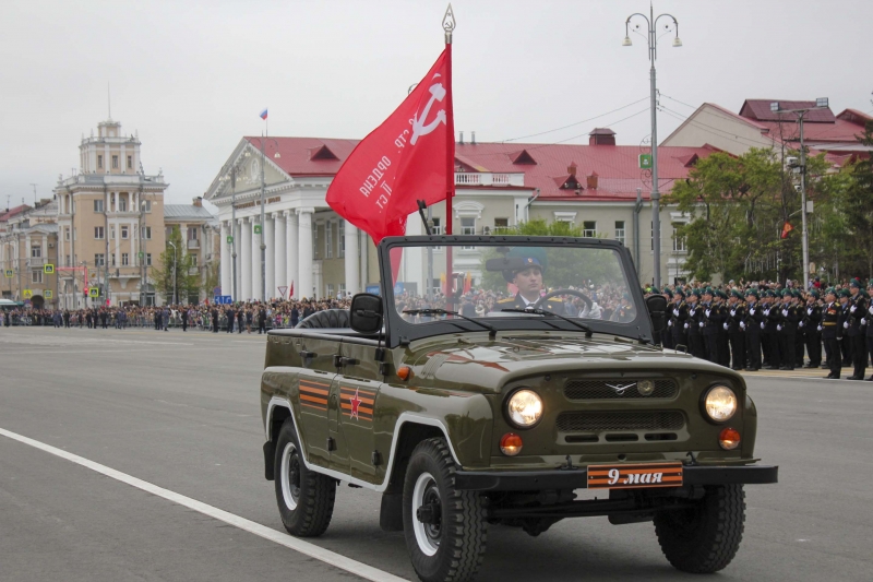 Парад Победы начнется в 10:00 на главной площади города