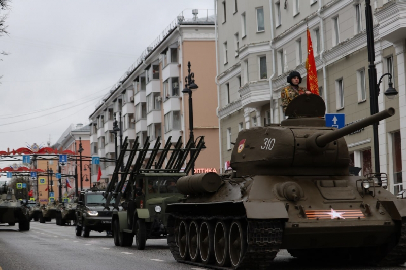 Парад Победы в Перми