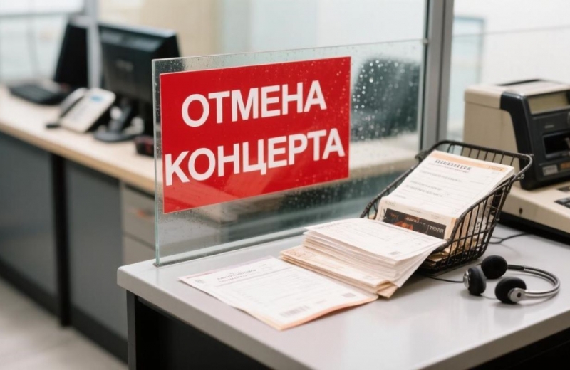 Организаторы обещают вернуть деньги за билеты