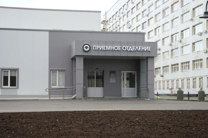 Новый приемный покой ЦГБ №40 открыл свои двери для пациентов
