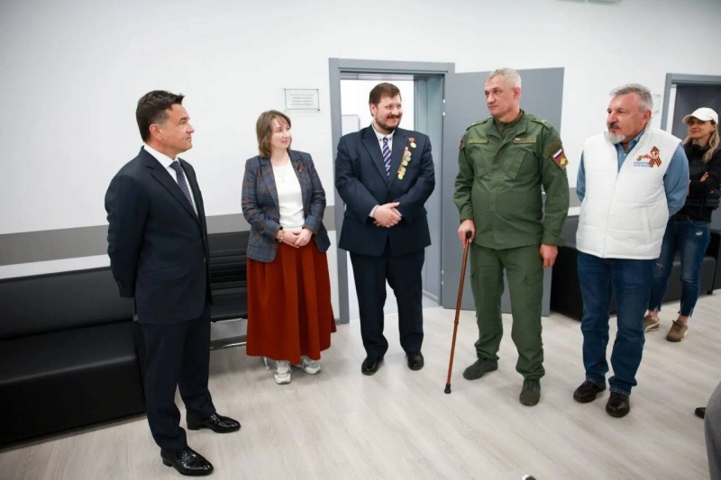 Андрей Воробьёв на встрече с координаторами фонда