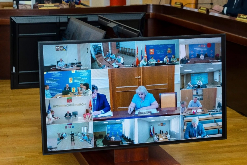 Заседание правительства Оренбуржья