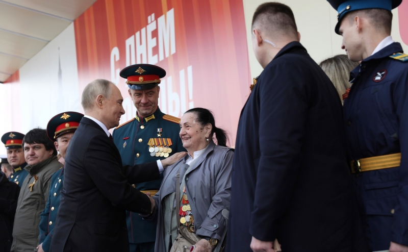 Путин на параде