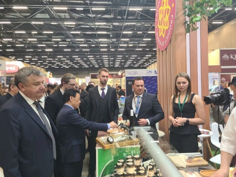 Кубанская продукция презентуется на выставке в Минске