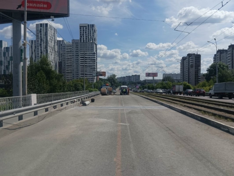 Малышевский мост после ремонта