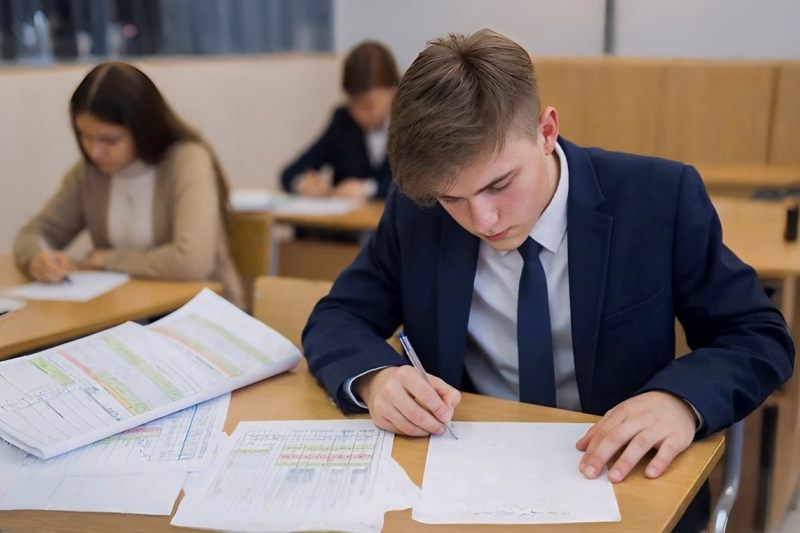 Сдача экзамена генерация