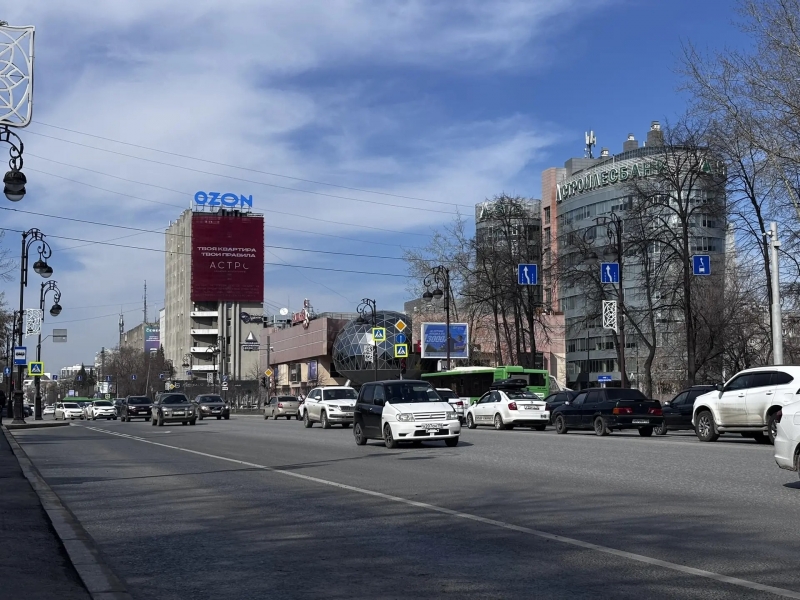 Улица Республики в Тюмени