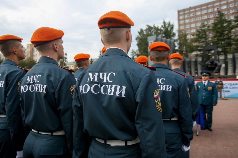 Курсанты МЧС