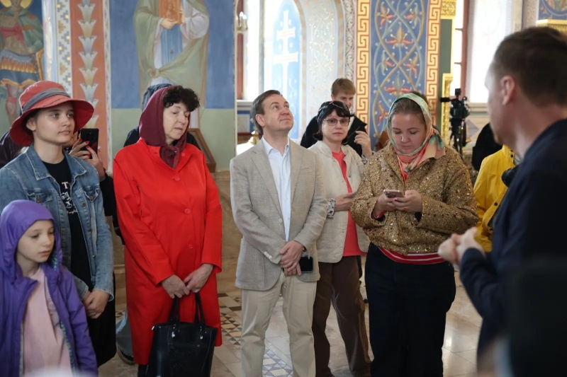 Юные таланты смогли нарисовать возрожденный храм