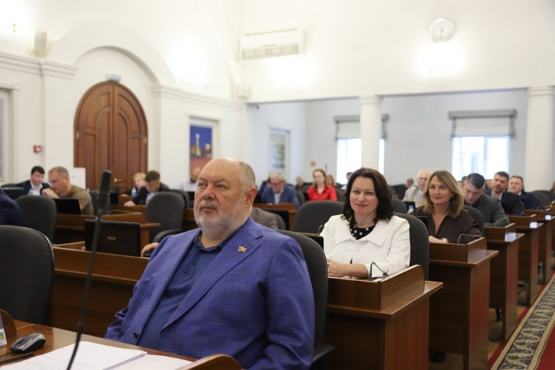 Андрей Брик отчитался о работе думы в 2025 году