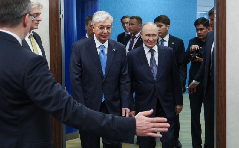 Токаев и Путин