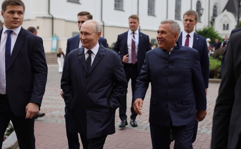 Минниханов и Путин