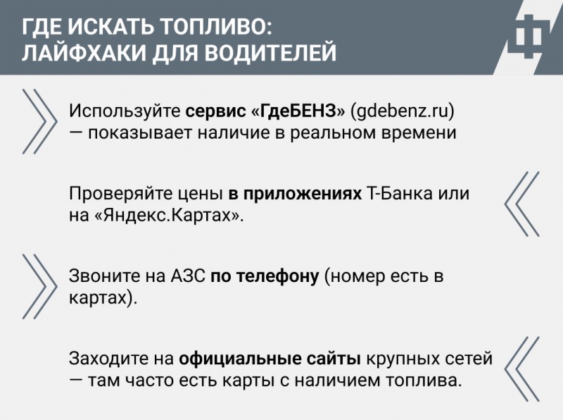 Власти уверяют, что бензиновый кризис надуман и носит ажиотажный характер