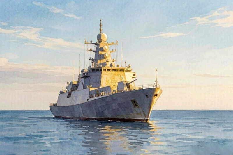 Корабль ВМФ генерация