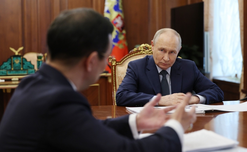Владимир Путин поддержал инициативы Айсена Николаева