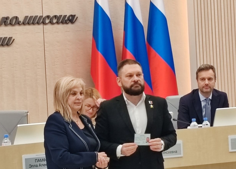 Элла Памфилова и Евгений Поддубный