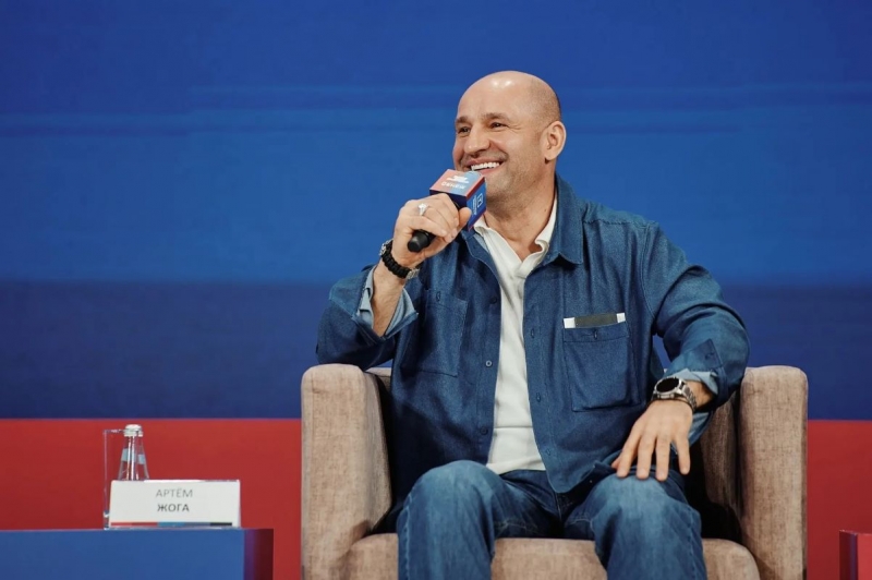 Артем Жога выступил перед участниками форума «Территория смыслов»