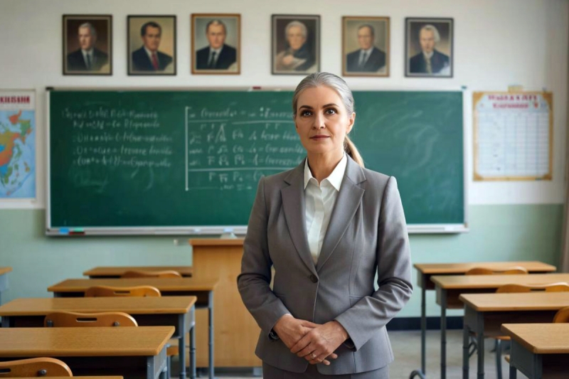 В школах 90% учителей составляют женщины