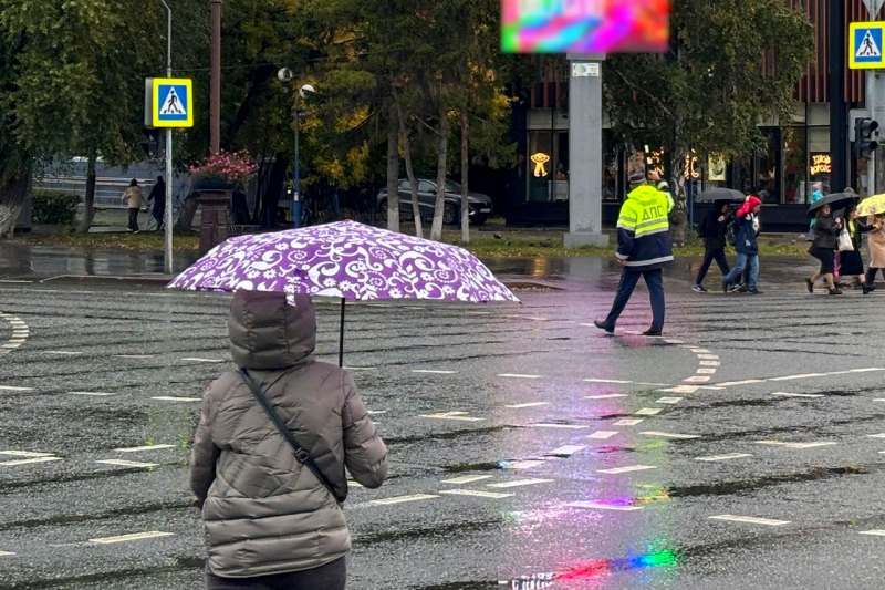 Дождь в городе