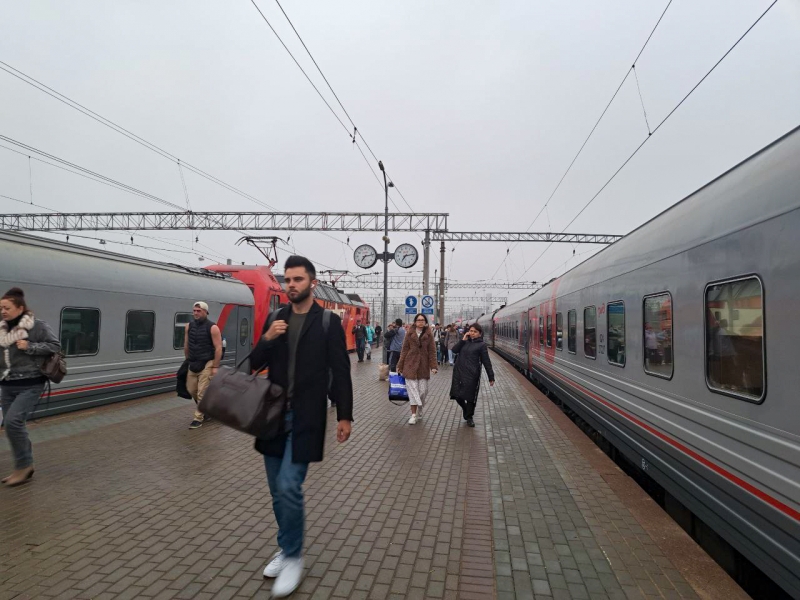 Человек на вокзале