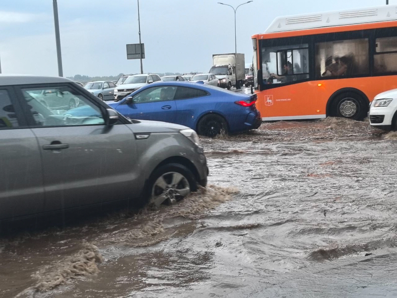 дороги после дождя