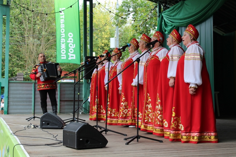День рождения поселка отметили в парке