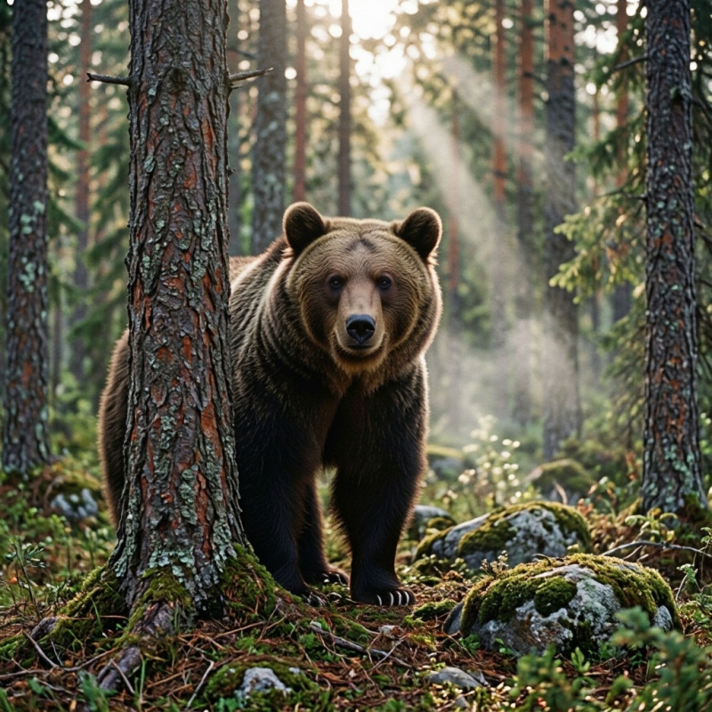 медведь