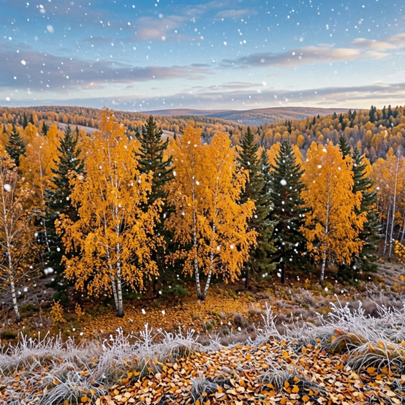 осень