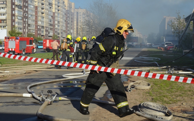 пожар