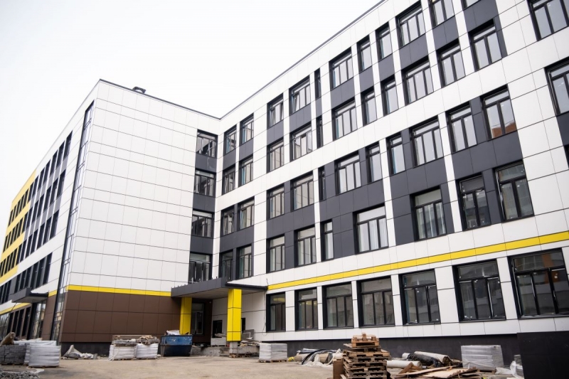 Почти 90% работ будет завершено в октябре