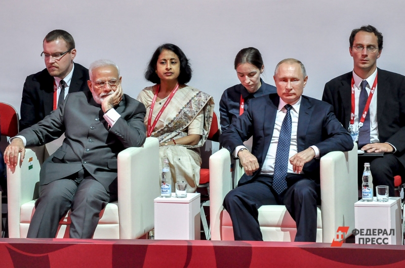 Путин и Моди