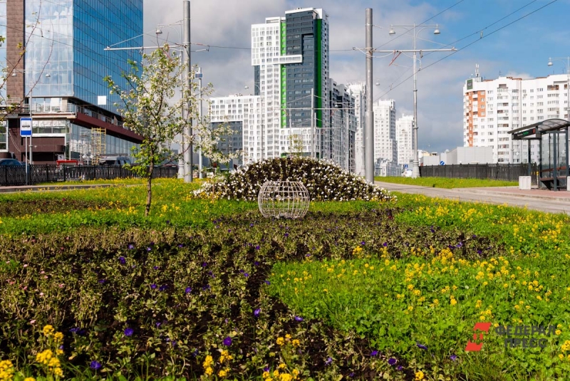 Солнце в Екатеринбурге