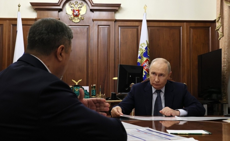 Путин в Дагестане