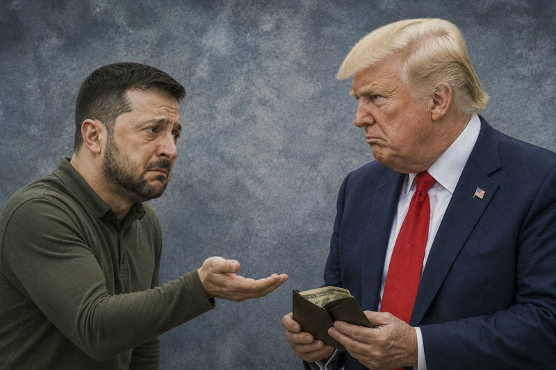 Владимир Зеленский и Дональд Трамп