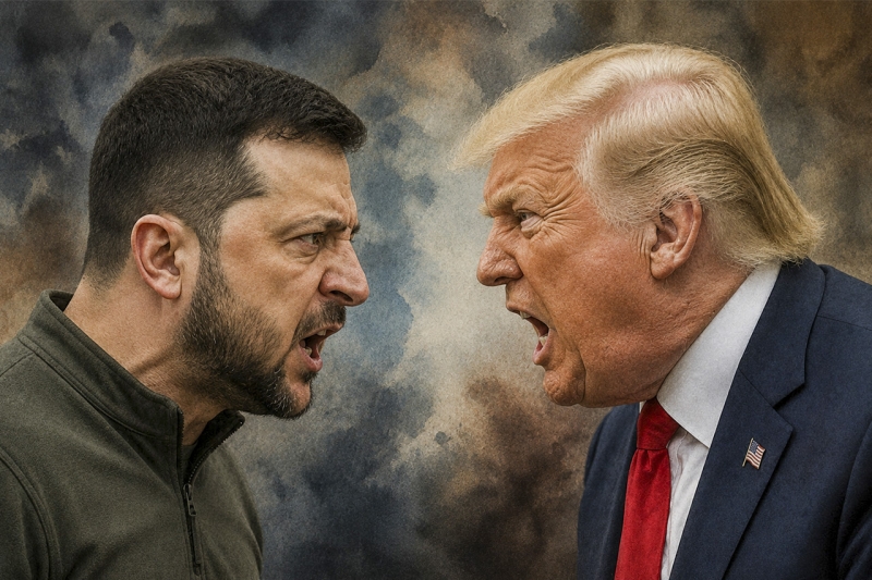 Зеленский и Трамп