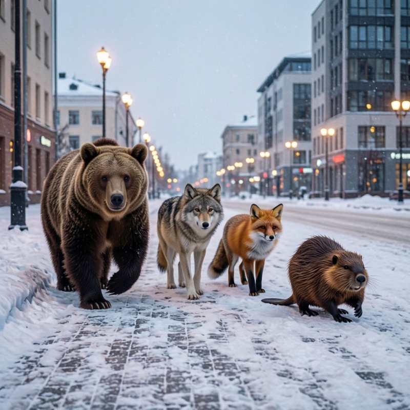 Животные