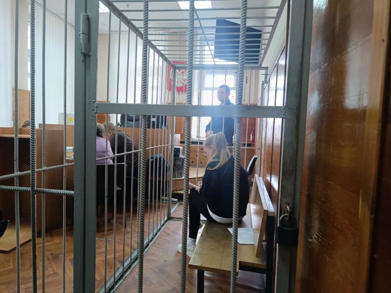 Екатерина Уланова в суде