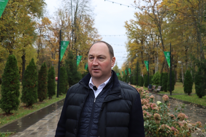 Сергей Мужальских встретился с работниками парка