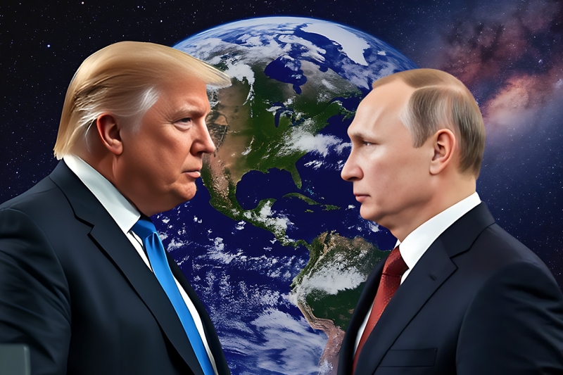 Дональд Трамп и Владимир Путин